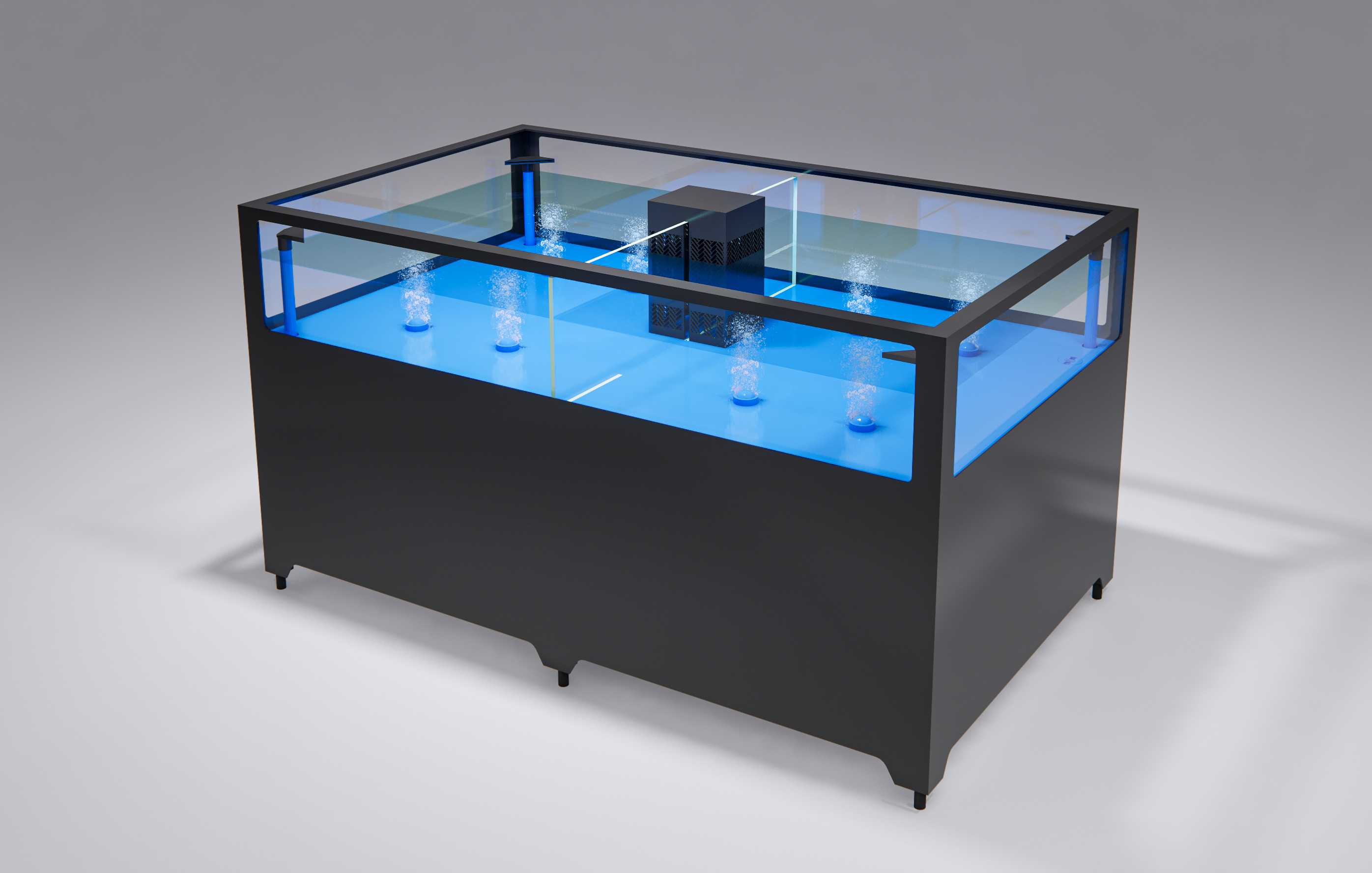 Single layer shrimp and crab tank