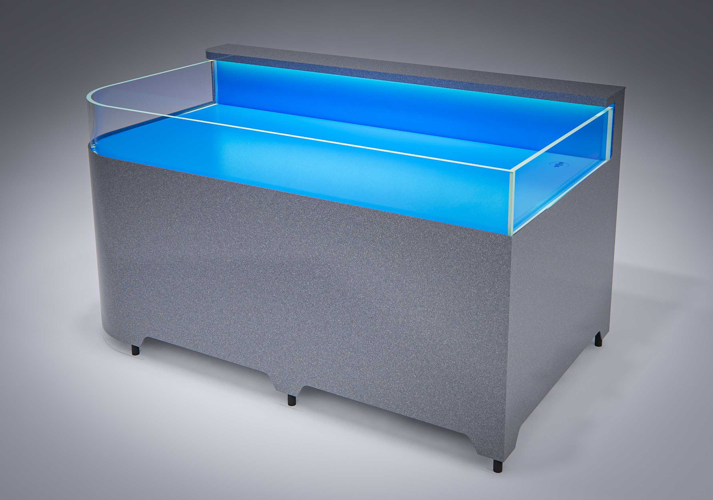 corner chilled table