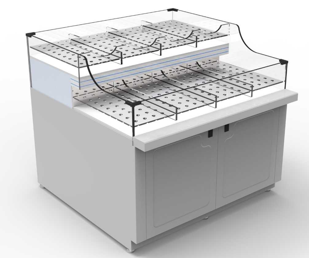 two layer shellfish tank