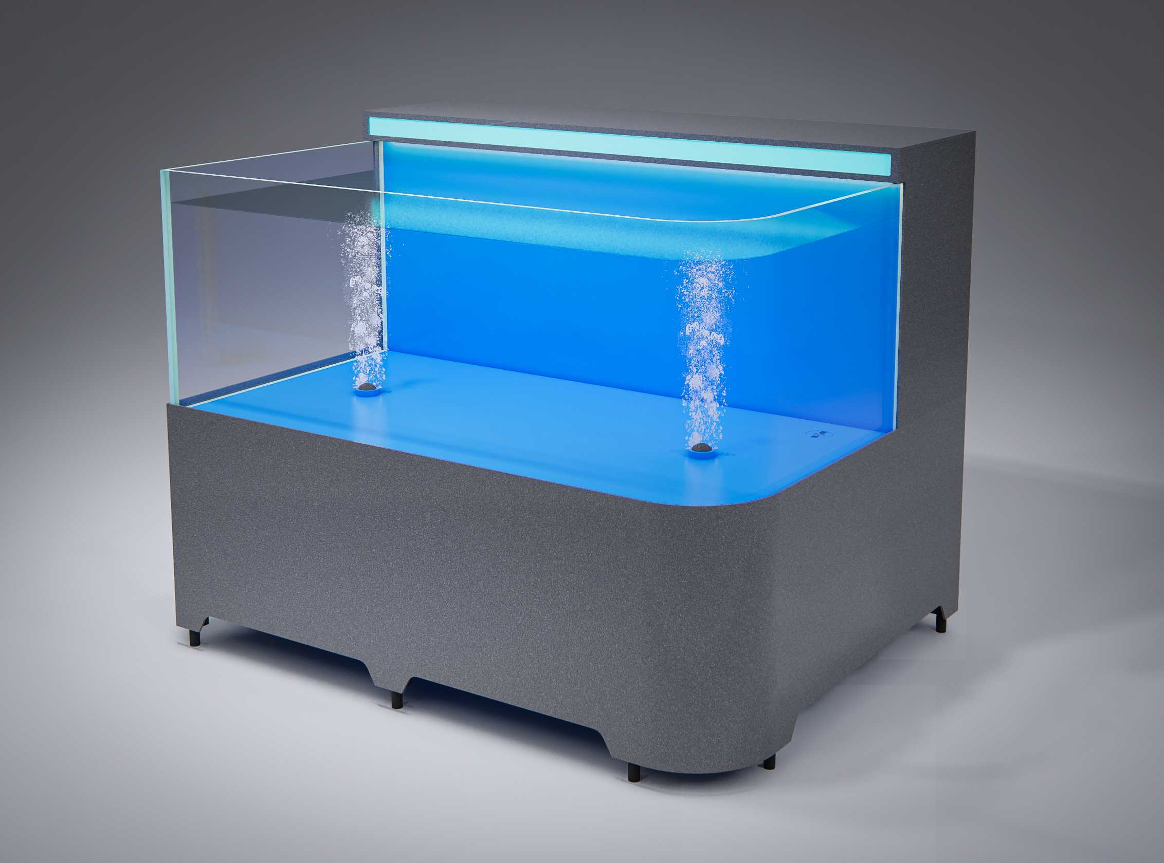 Corner single-layer large cylinder