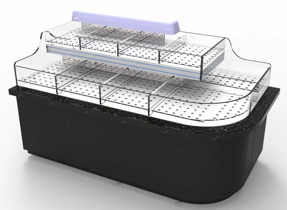  Two-story corner shellfish tank