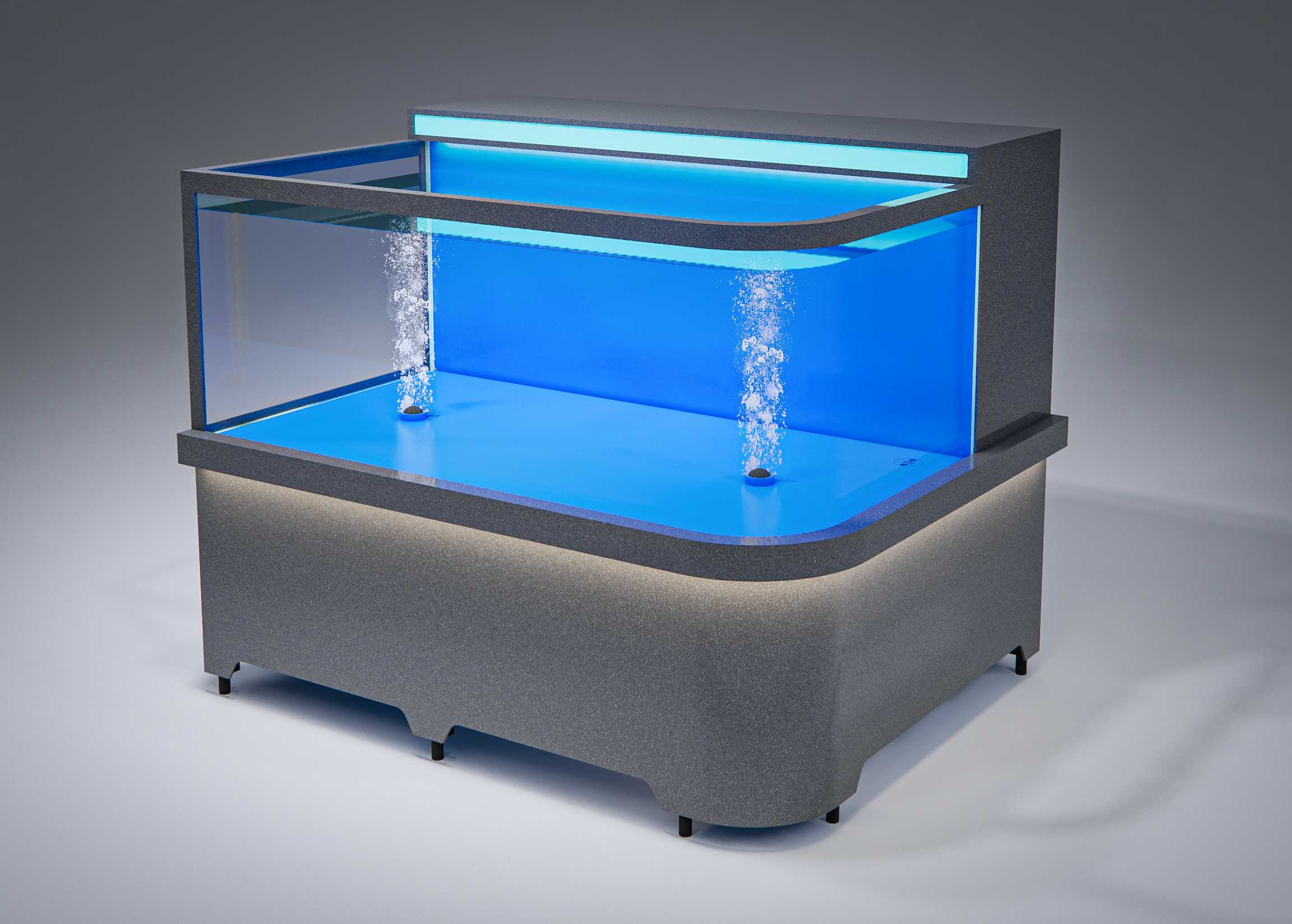 Corner single-layer large cylinder