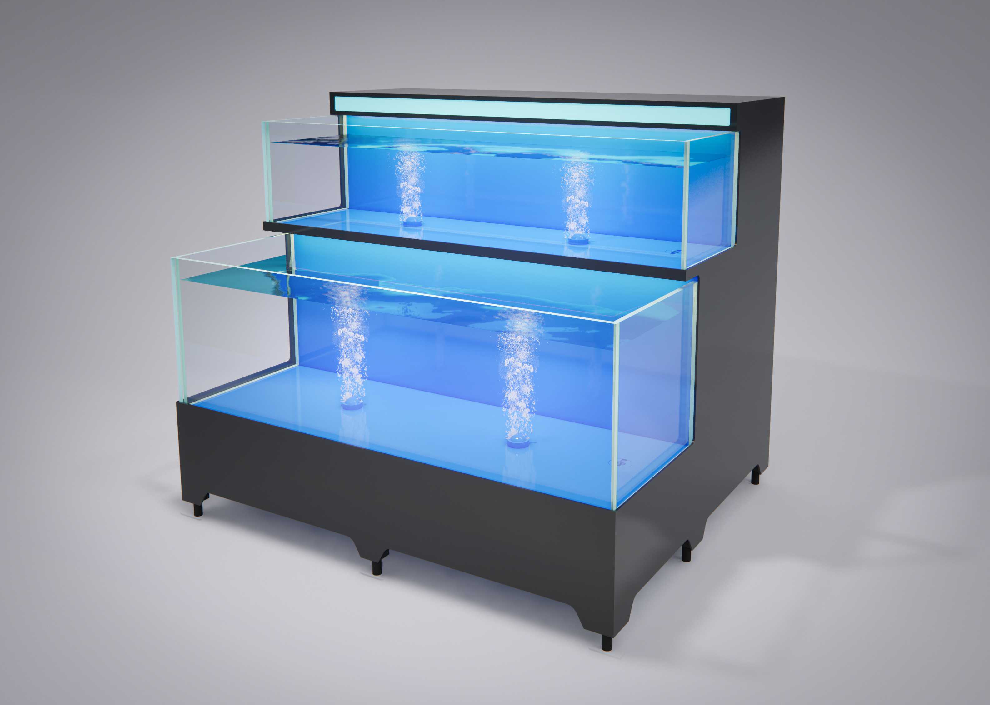  Seafood pool on the second floor